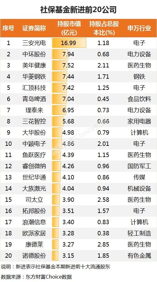 最新社保持倉股票深度解析與未來展望